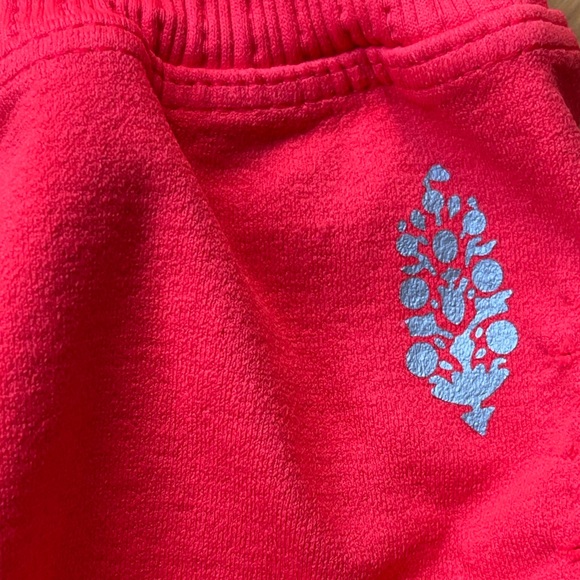 NWOT Free People Good Karma Running Shorts Cherry Tomato Size XL - Picture 8 of 11